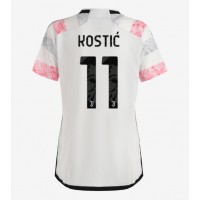 Billiga Juventus Filip Kostic #11 Borta fotbollskläder Dam 2023-24 Kortärmad